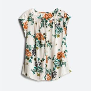 Daniel Rainn Bernal Split Neck Blouse